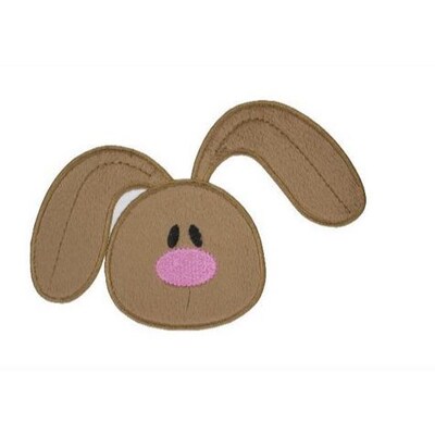 Easter Bunny Sew or Iron on Patch - image1
